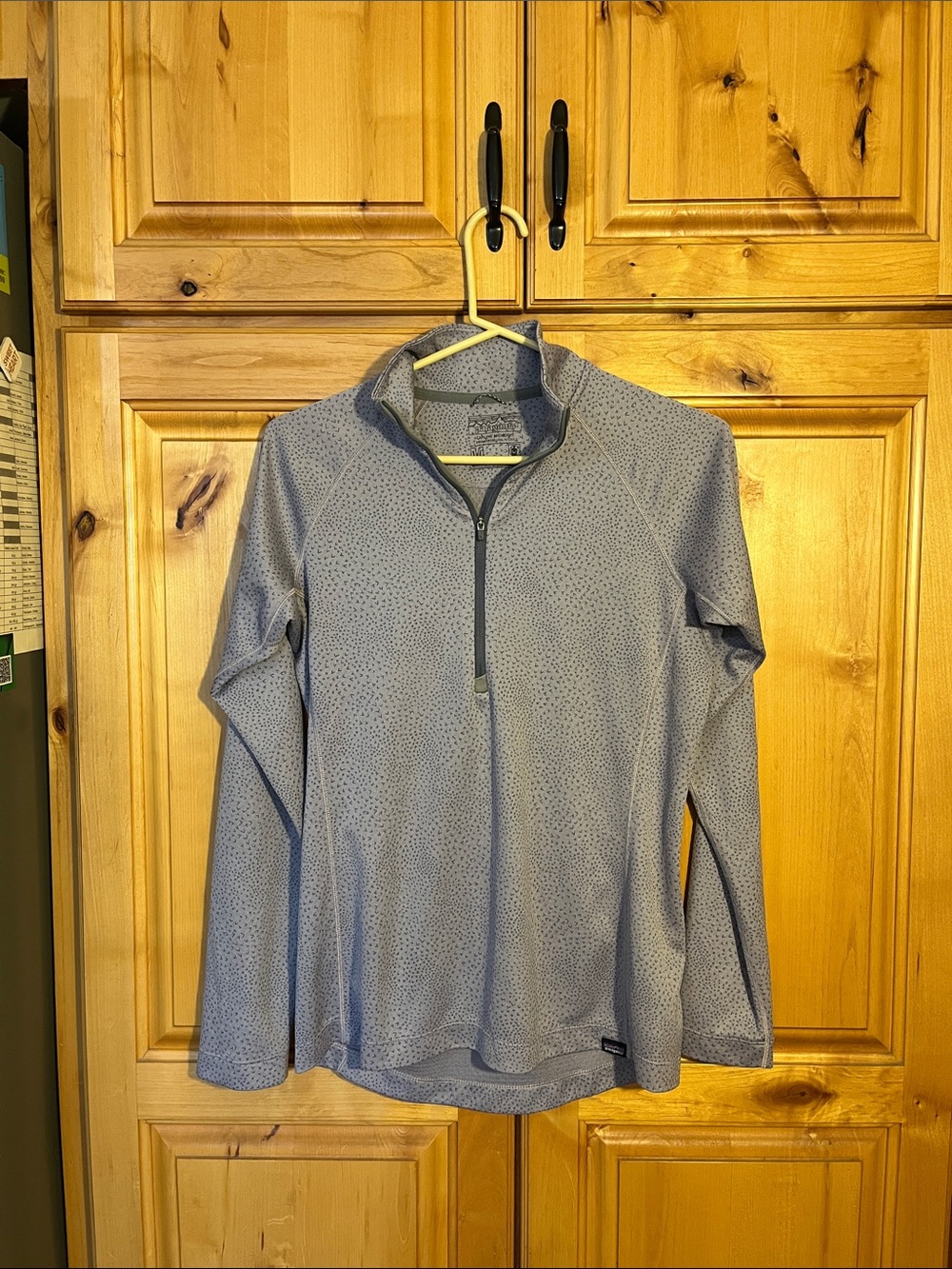 Patagonia Lavender Quarter-Zip Top